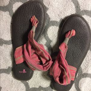 Sanuk Yoga Sling Sandals-Great Shape!